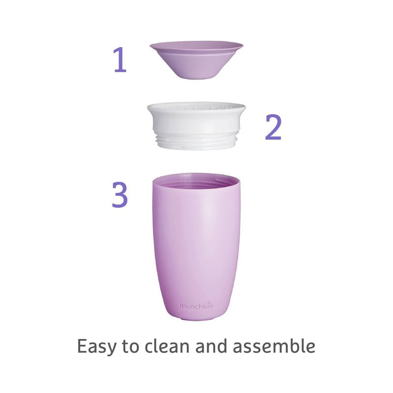 Munchkin Miracle Sippy Cup 10Oz - Purple - Baby&More