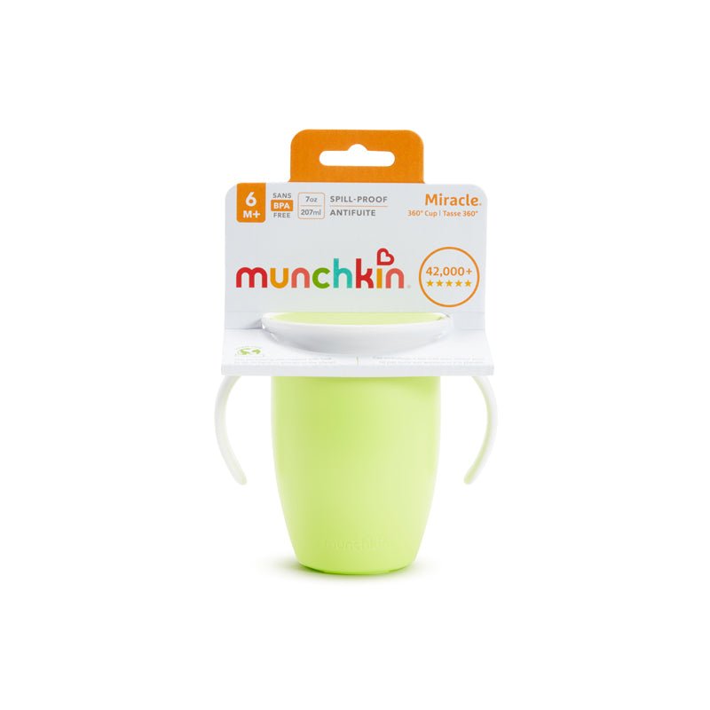 Munchkin Miracle Trainer Cup 7Oz - Green - Baby&More