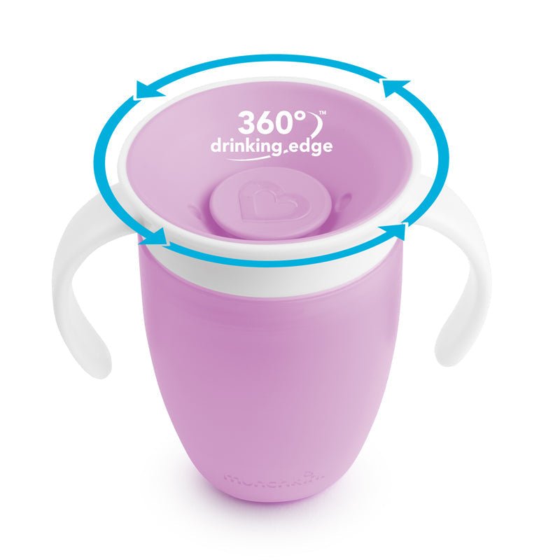 Munchkin Miracle Trainer Cup 7Oz - Purple - Baby&More