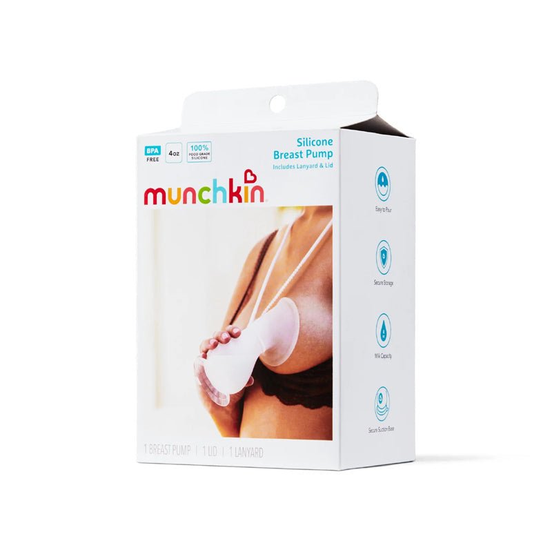 Munchkin Silicone Manual Breast Pump - Baby&More
