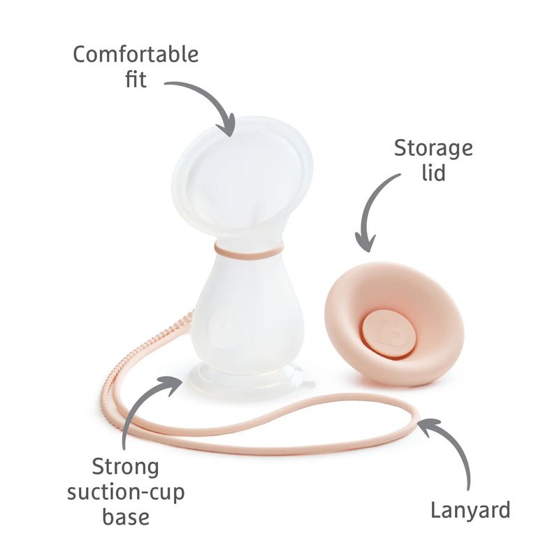 Munchkin Silicone Manual Breast Pump - Baby&More