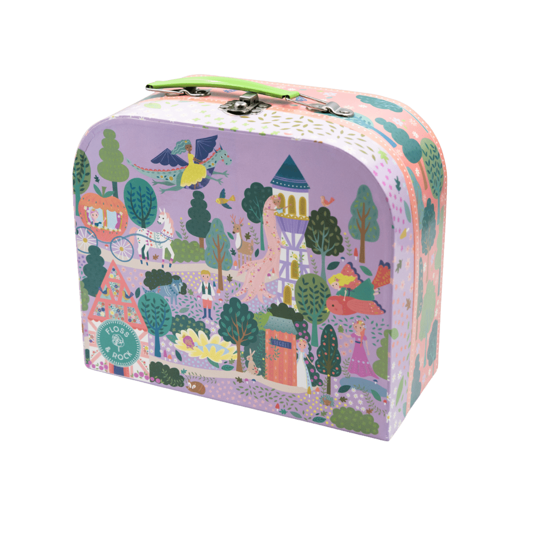 Musical Tin Tea Set 11 Piece - Fairy Tale - Baby&More