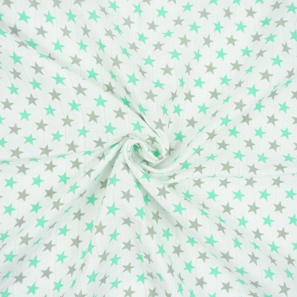 Muslin Squares Six & 12 Pack - Nine Colours & Patterns - Baby&More