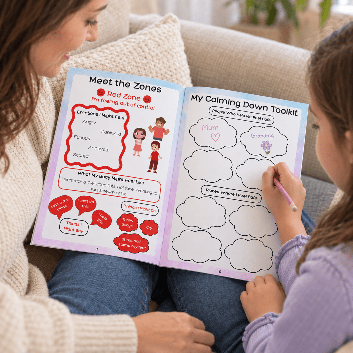 My Emotions & Regulation Workbook for Kids - Baby&More