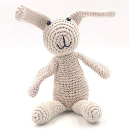 My First Bunny Toy with Rattle - Natural - Baby&More