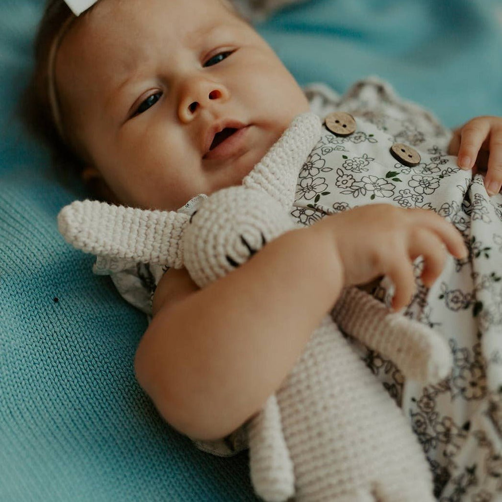 My First Bunny Toy with Rattle - Natural - Baby&More