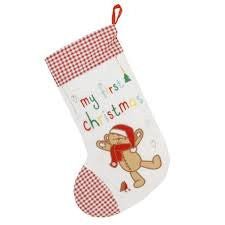 My First Christmas Stocking - Teddy Bear - Baby&More