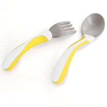 My First Cutlery Set - 2pc set - Yellow/White
