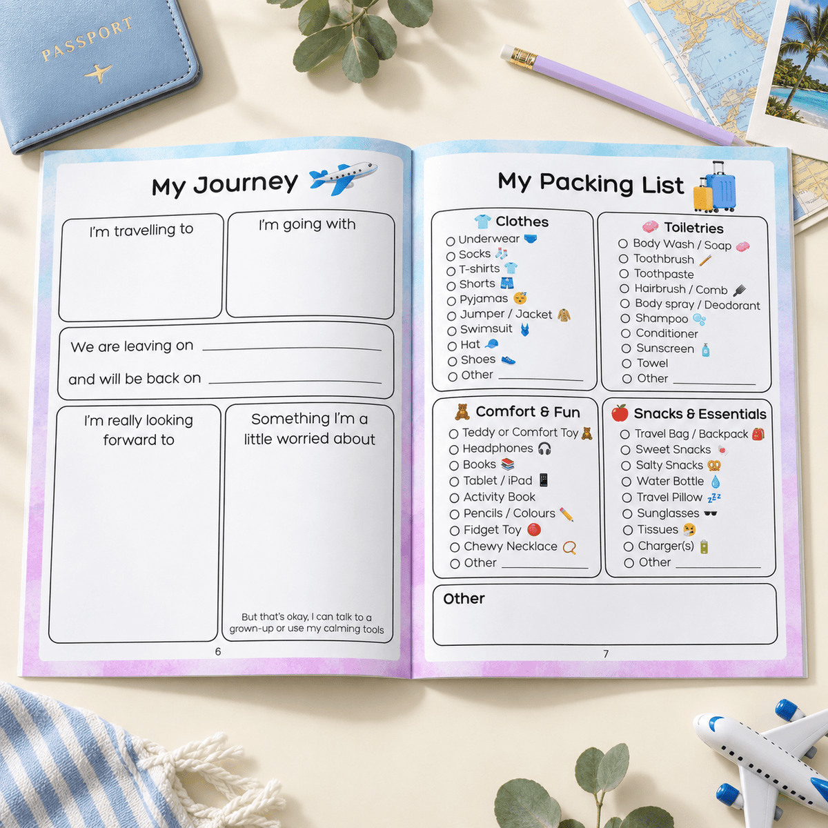 My Holiday Activity Book - Filled With Fun & Feelings - Baby&More