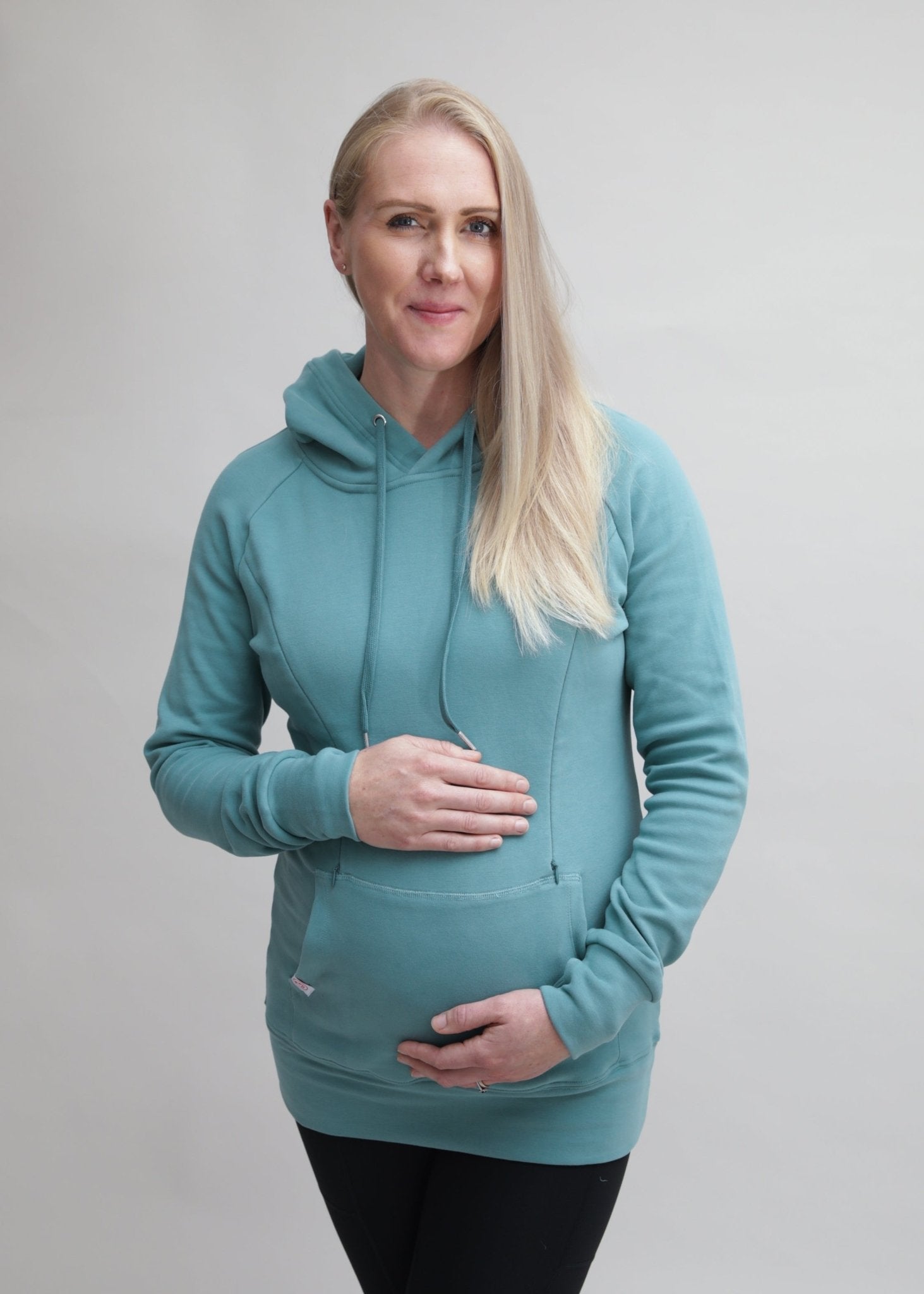 Natal Active Breastfeeding & Maternity Hoodie - Sage - Baby&More