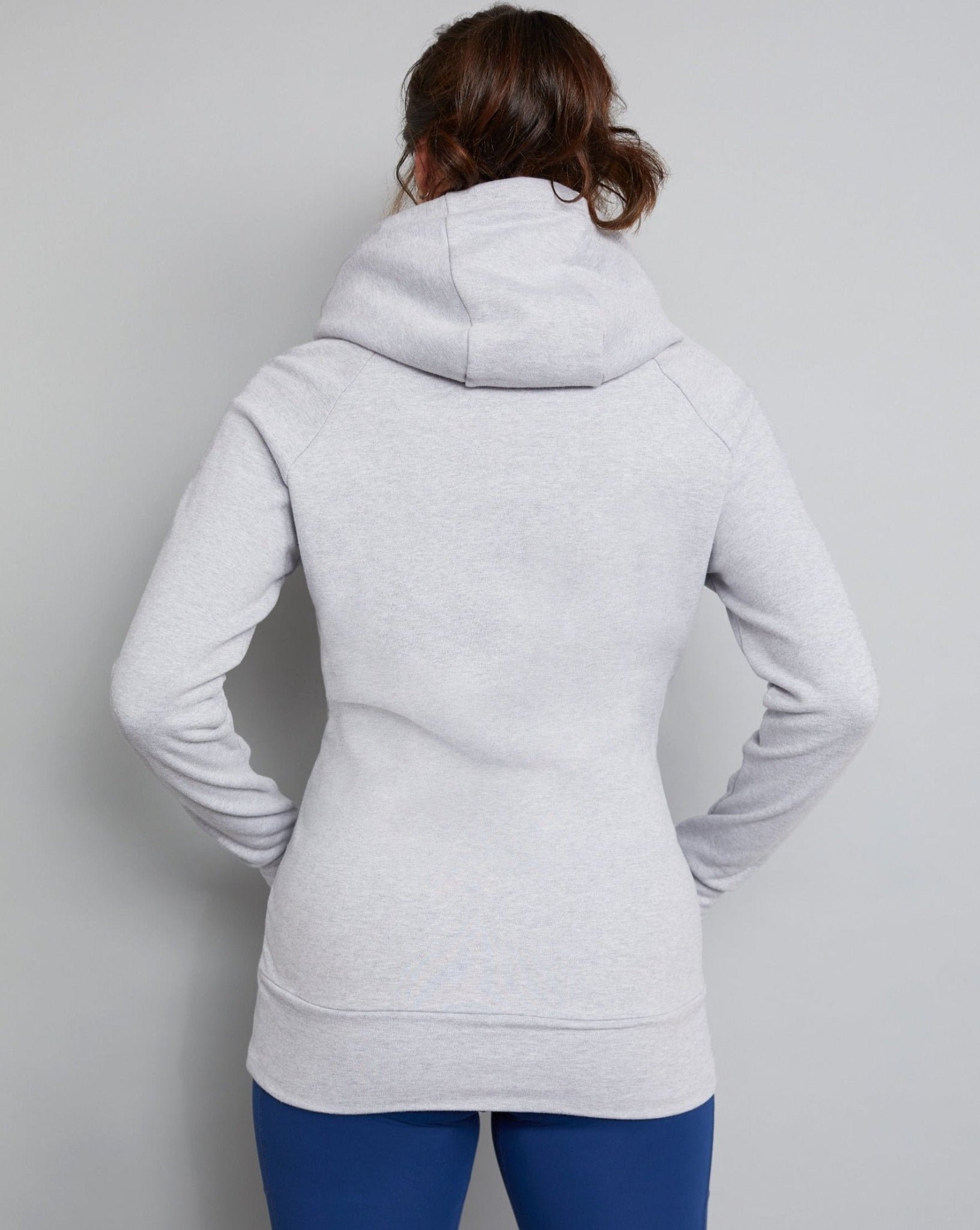 Natal Active Breastfeeding, Nursing & Maternity Hoodie - Soft Grey - Baby&More