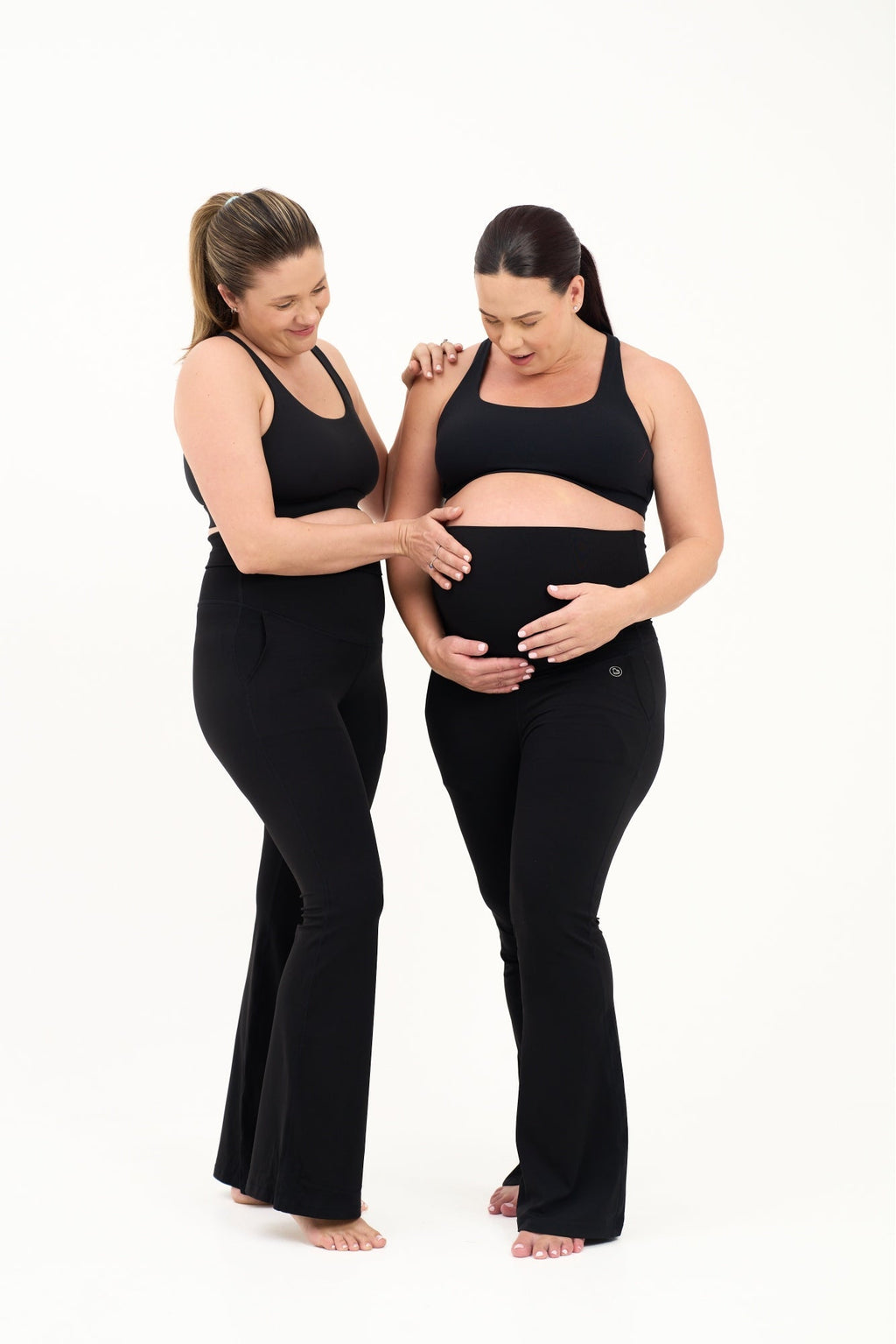 Natal Active Luxe Maternity and Postnatal Flare Leggings - 30" - Baby&More