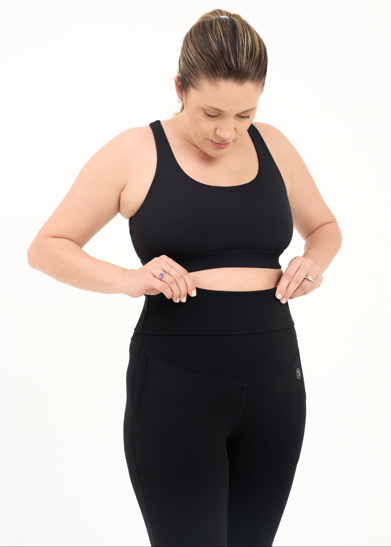 Natal Active Luxe Maternity and Postnatal Flare Leggings 32" - Baby&More