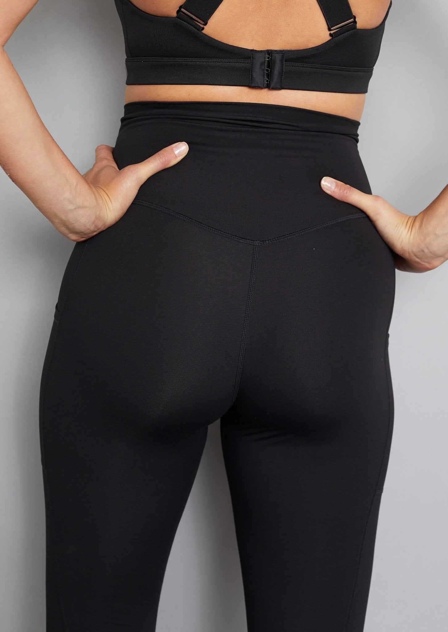 Natal Active Luxe Maternity & Postnatal Leggings - 7/8 - Soft Black - Baby&More