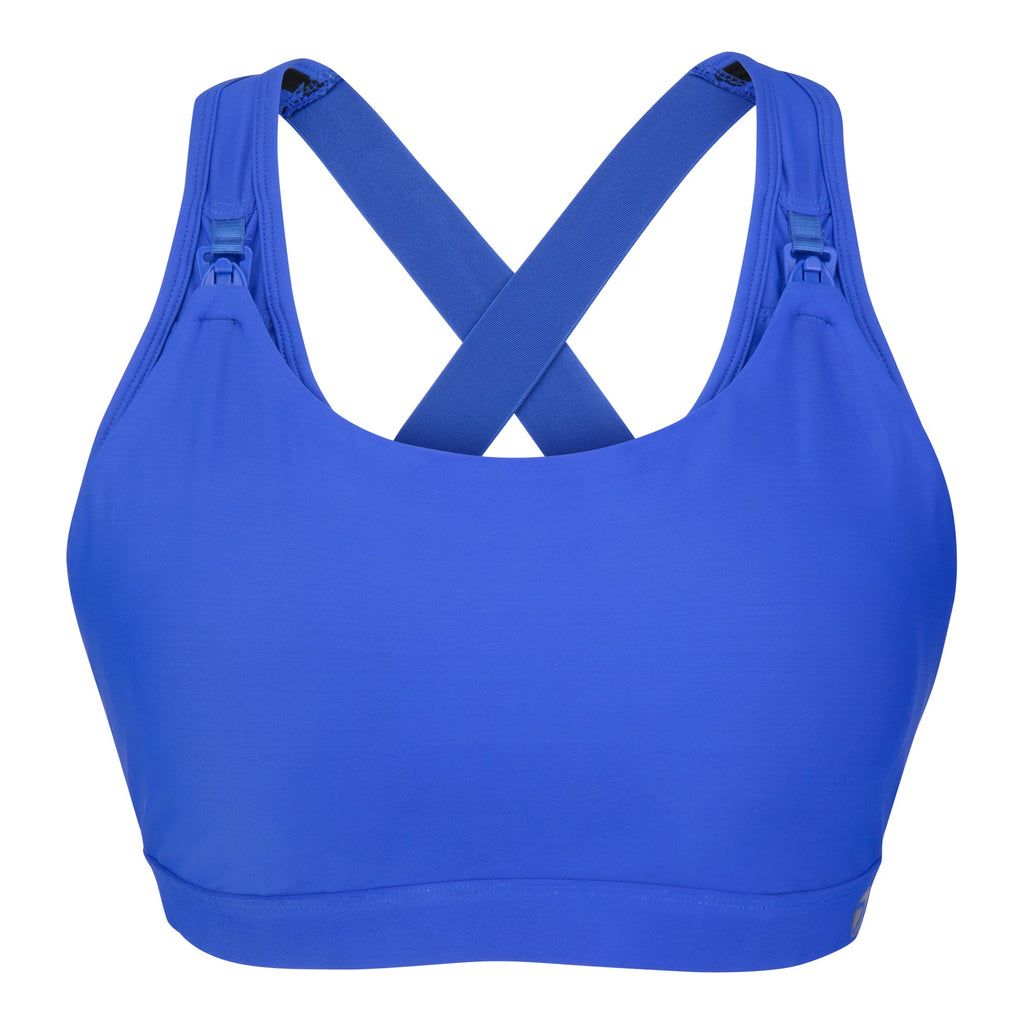 Natal Active Nursing Sports Bra - Artemis Electric Blue (B - G cup) - Baby&More