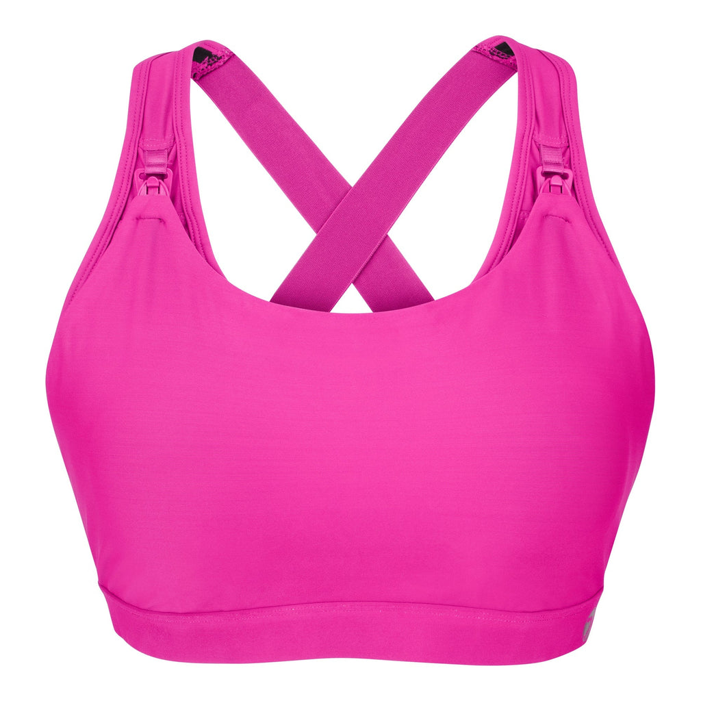 Natal Active Nursing Sports Bra - Artemis Hot Pink (B - G cup) - Baby&More
