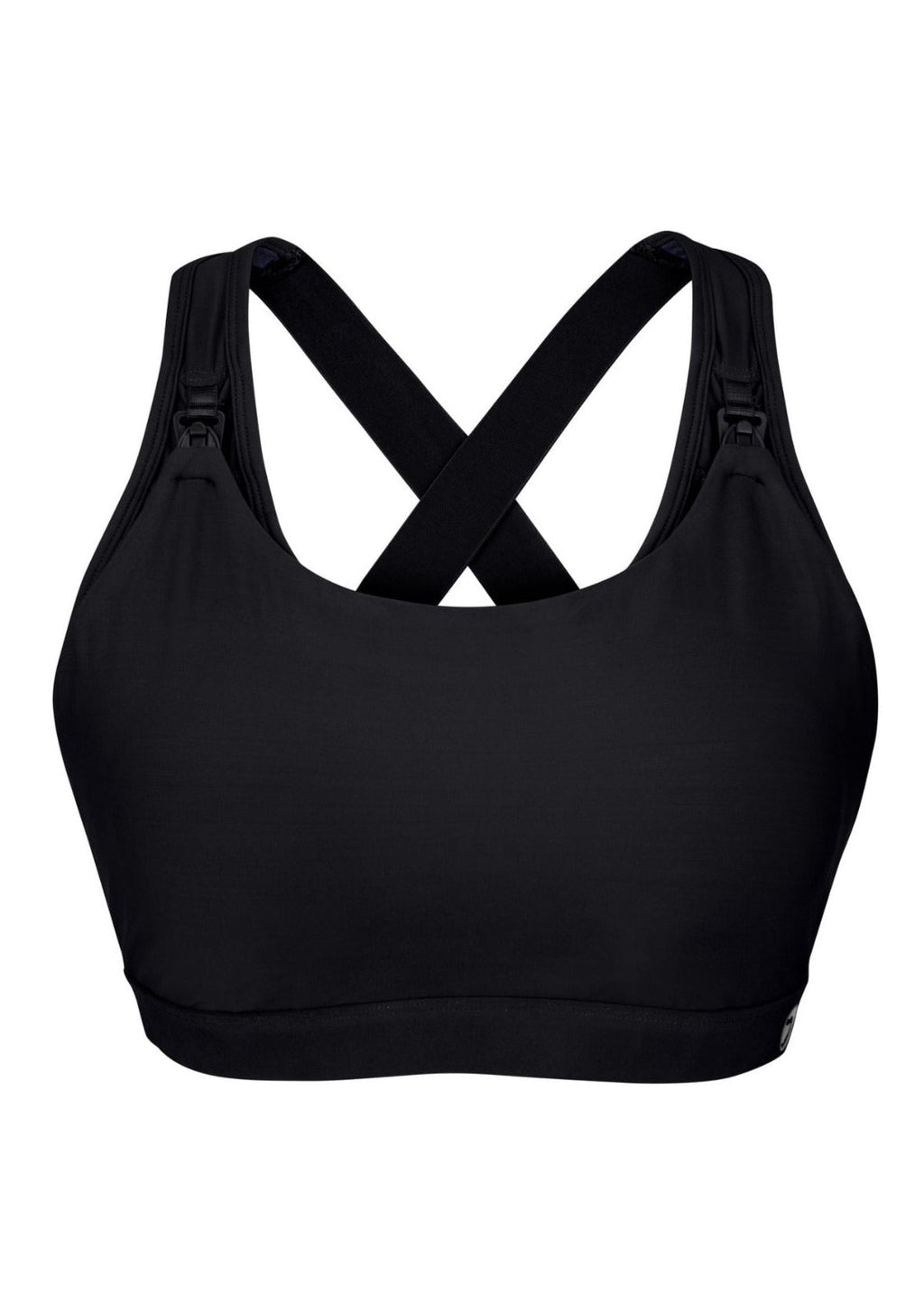 Natal Active Nursing Sports Bra - Artemis Jet Black (B - G cup) - Baby&More