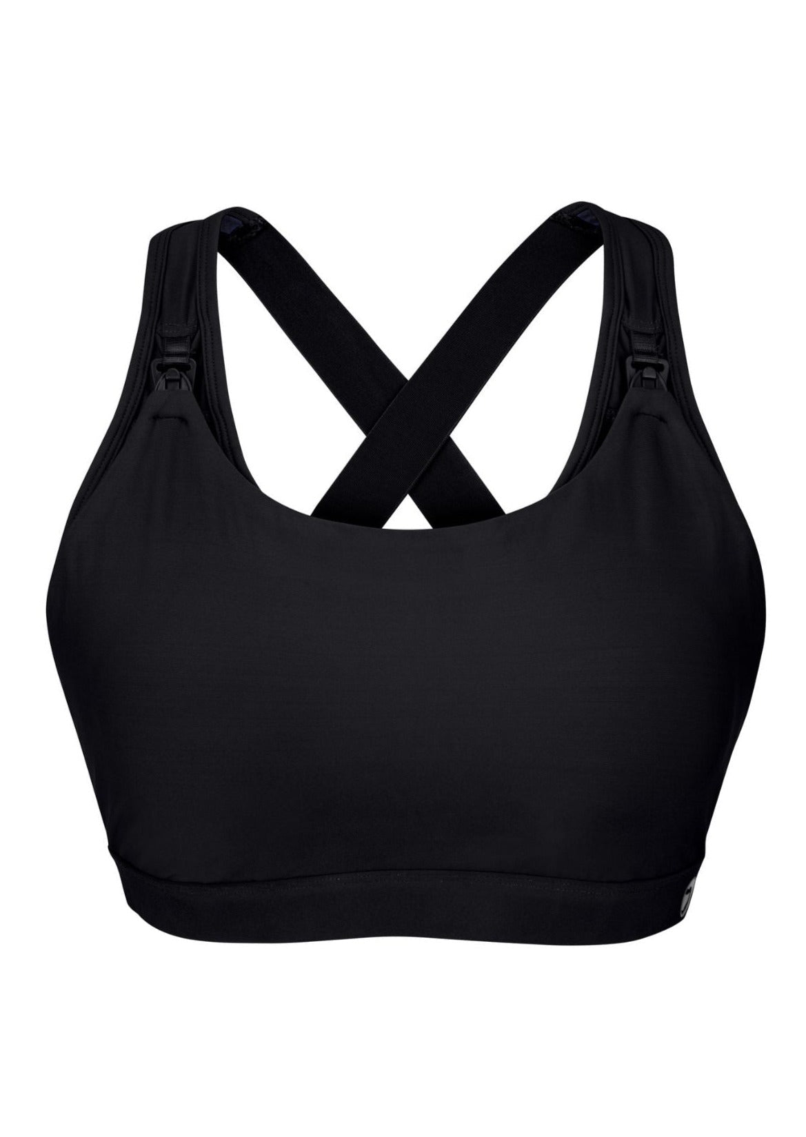 Natal Active Nursing Sports Bra - Artemis Jet Black (B - G cup) - Baby&More