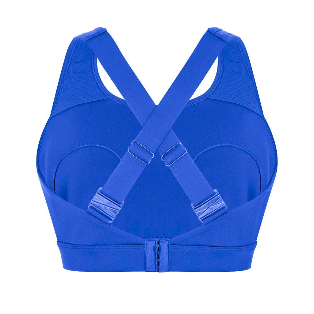 Natal Active Nursing Sports Bra for Larger Cup Sizes - Freyja (G - J Cup) Electric Blue - Baby&More