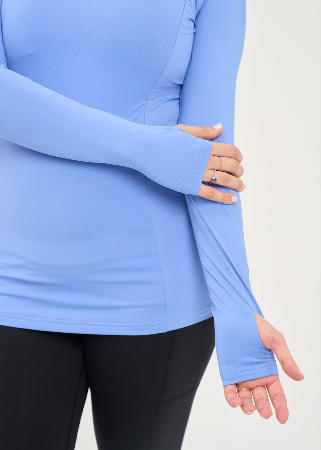 Natal Active Swift Maternity & Breastfeeding Run Top - Cornflower Blue - Baby&More