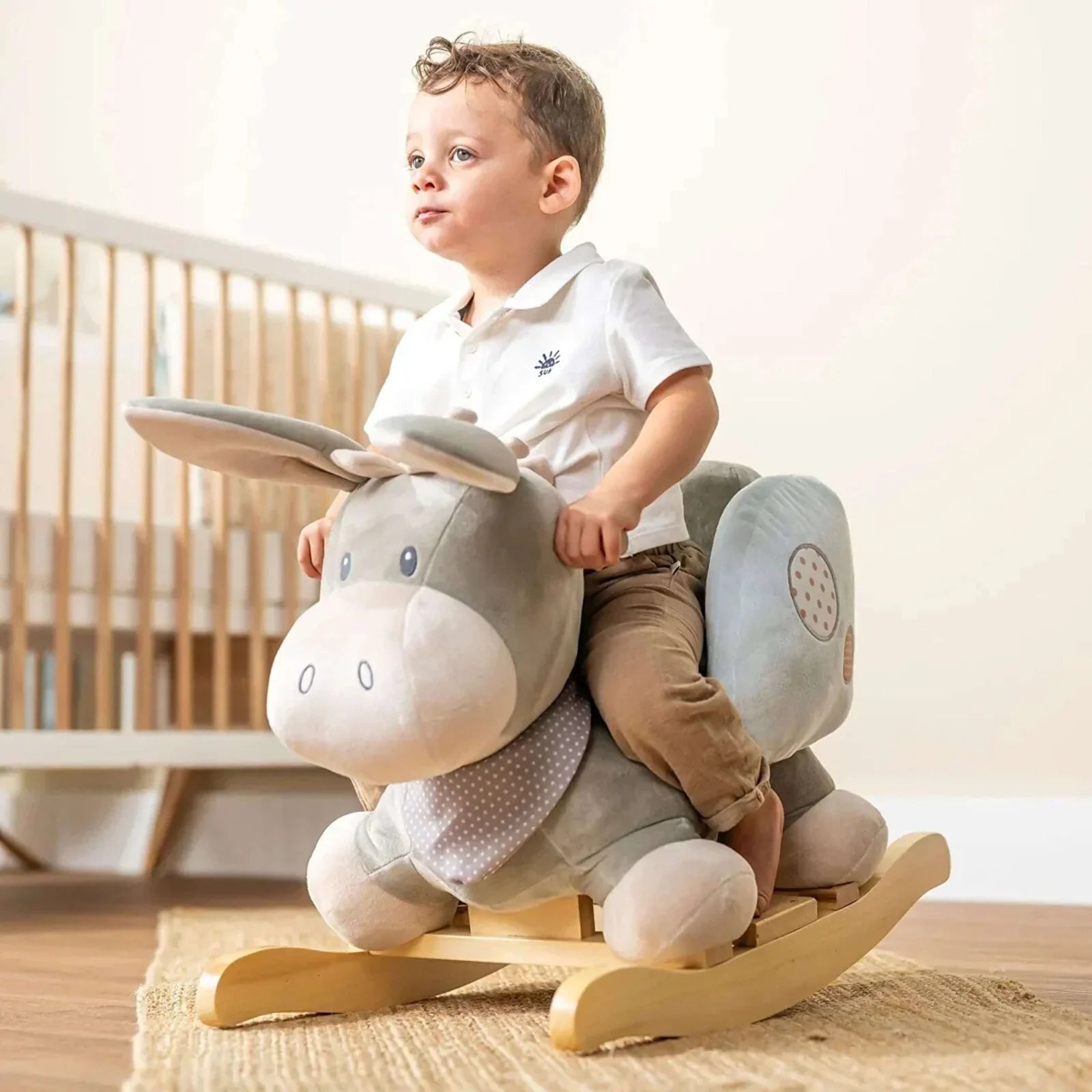 Nattou Cappuccino Donkey Rocker - Baby&More