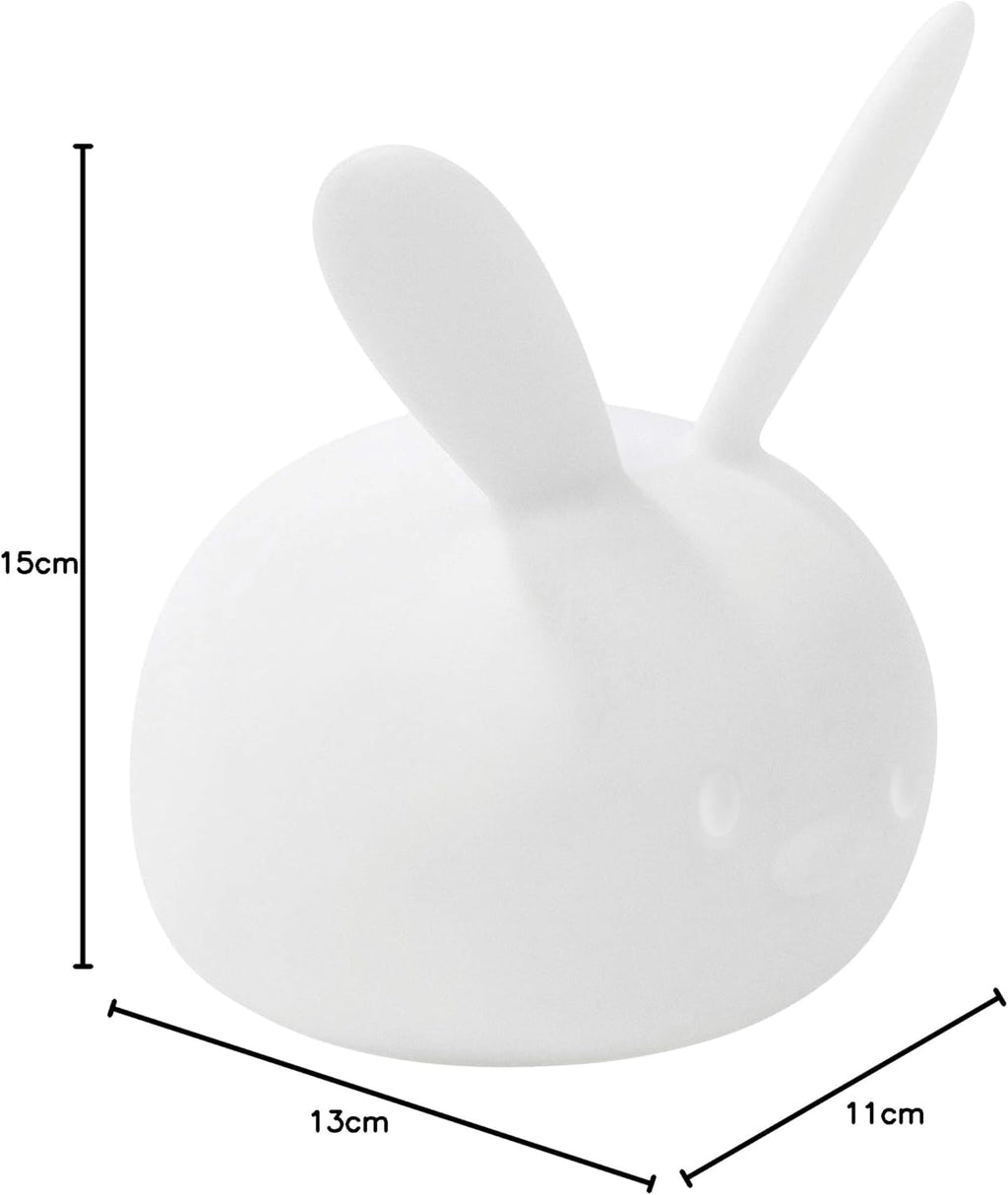 Nattou LED - Night Light Bunny of Silicone, Voice Activation - 7 Colours - Baby&More