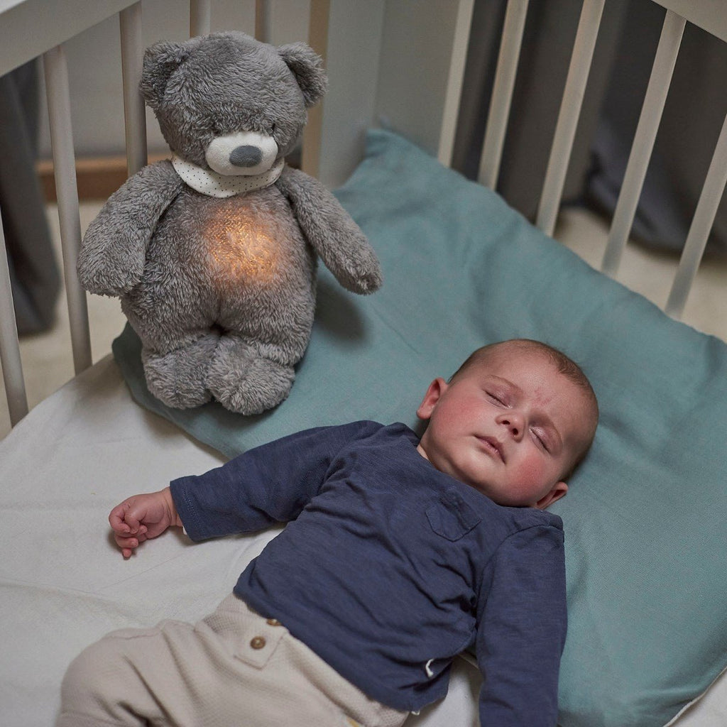 Nattou Sleepy Bear Cuddly Nightlight Sleep Aid - Baby&More