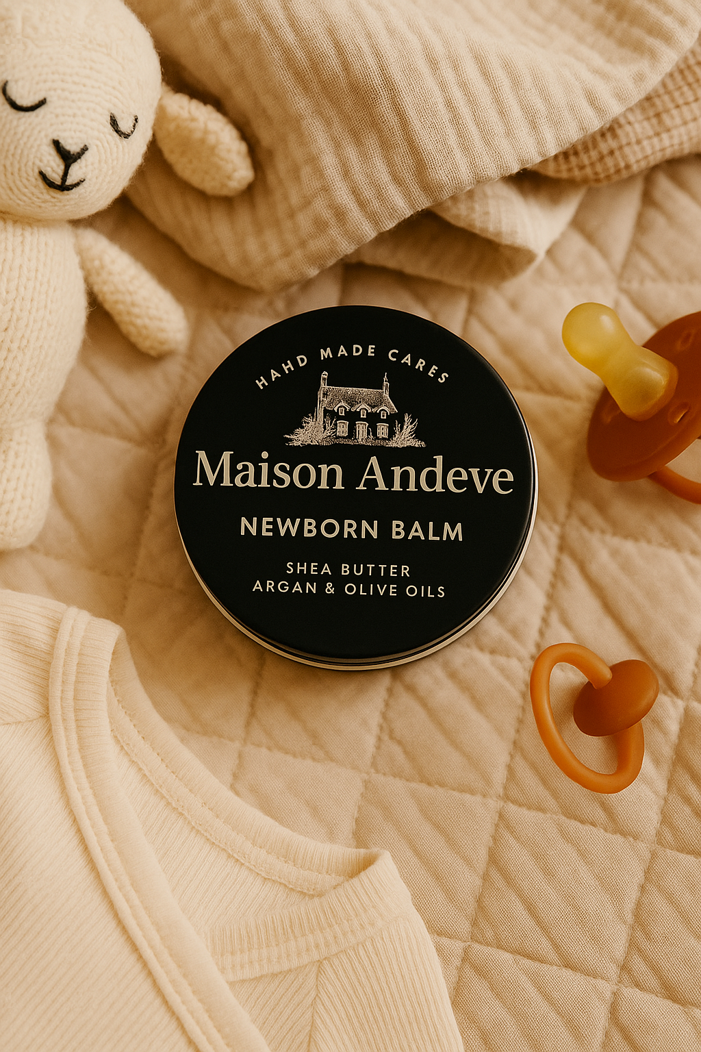 Maison Andeve - Newborn Balm 100ml – Scent-Free Natural Baby Skin Care
