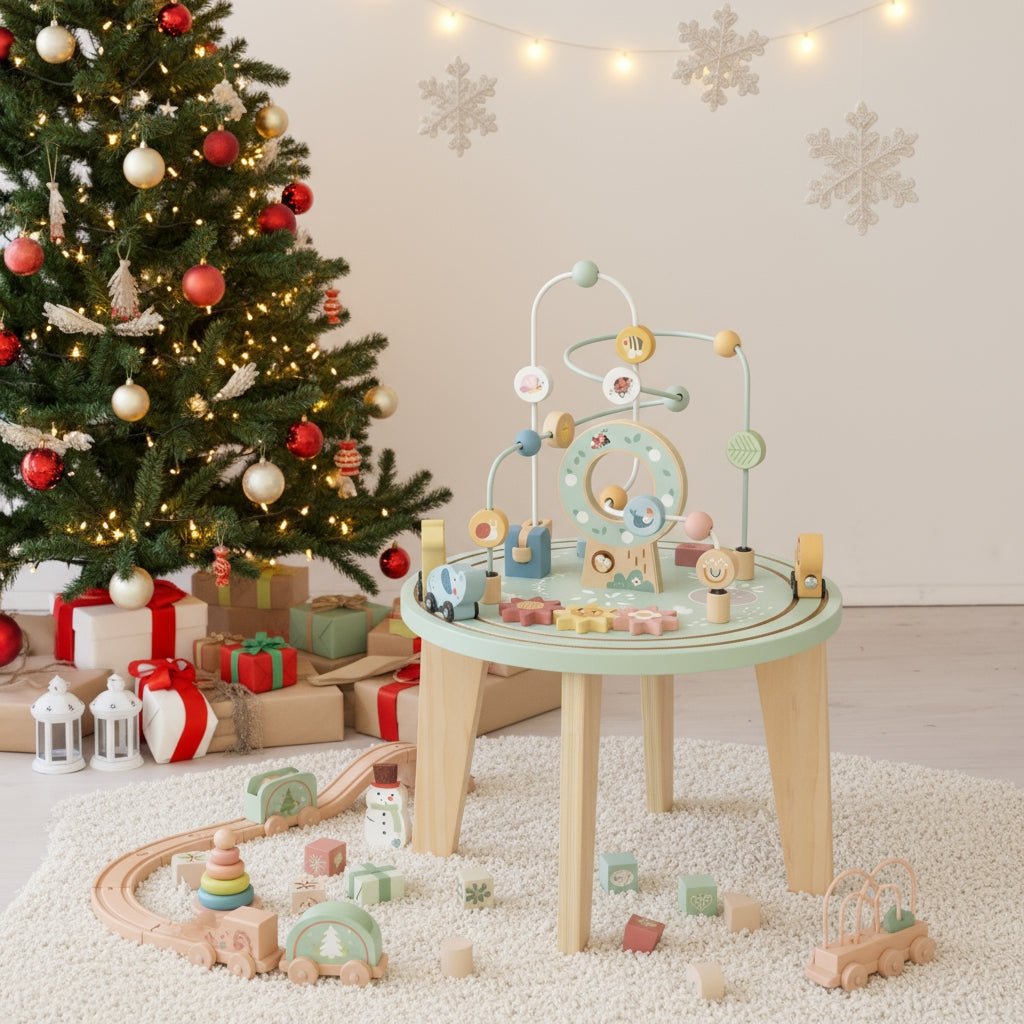 NaturePlay Wooden Activity Table - Baby&More