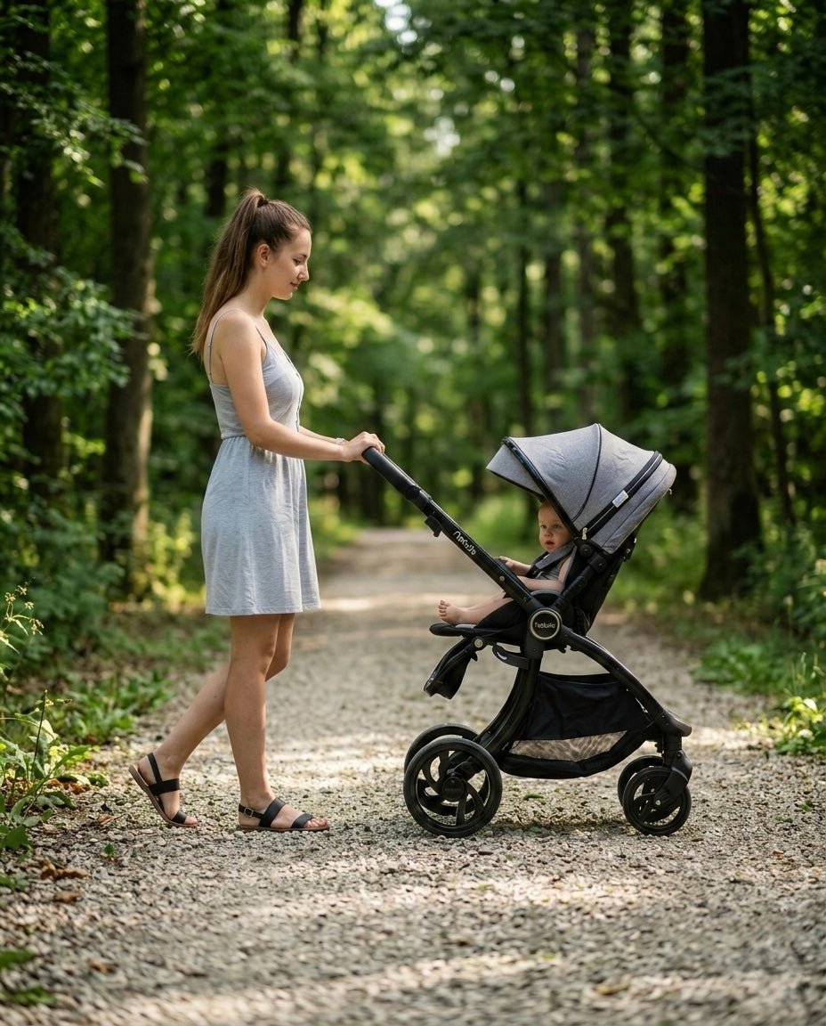 Nebula Pushchair Bundle - 5 Piece Set - Cool Grey - Baby&More
