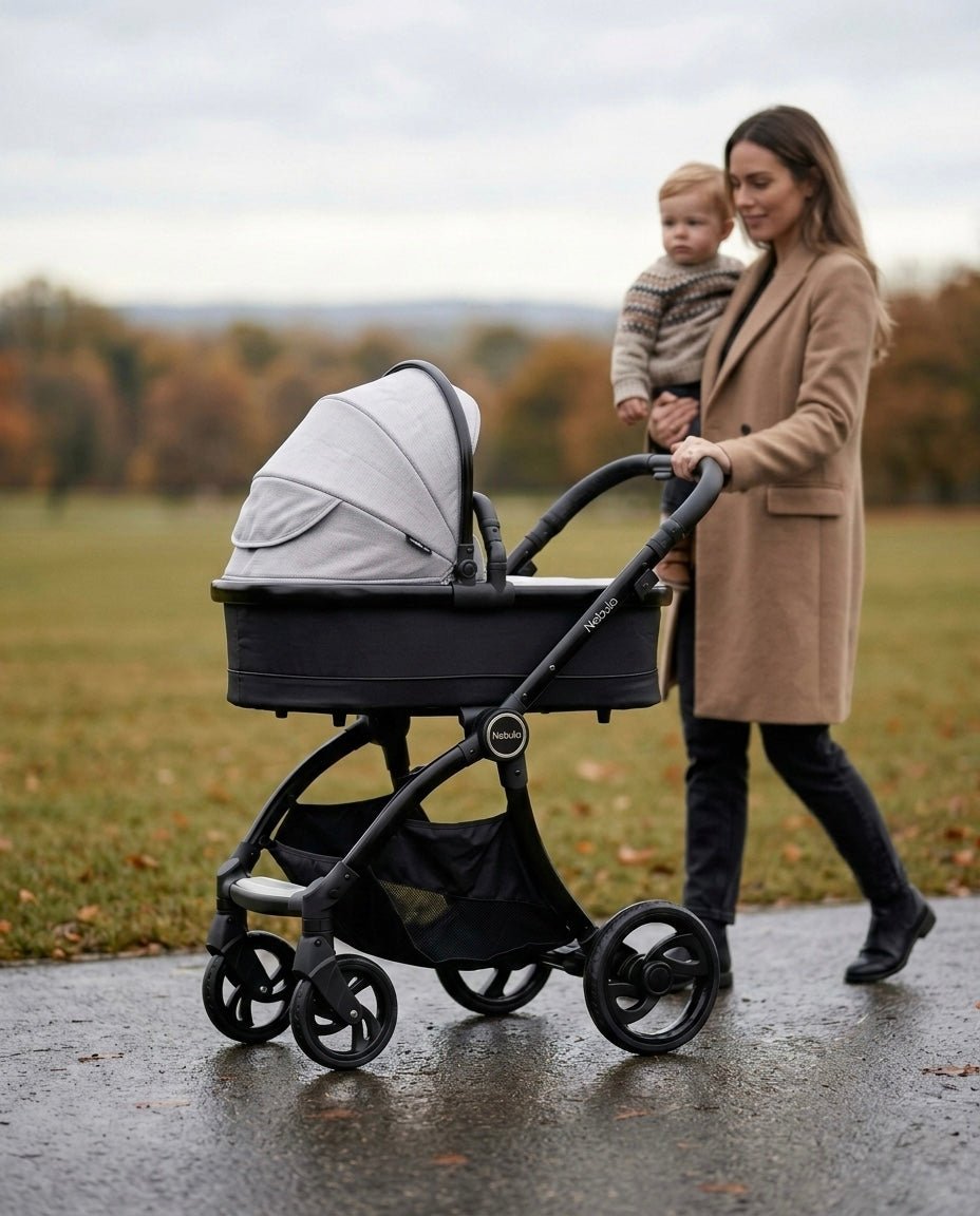 Nebula Pushchair Bundle - 5 Piece Set - Cool Grey - Baby&More