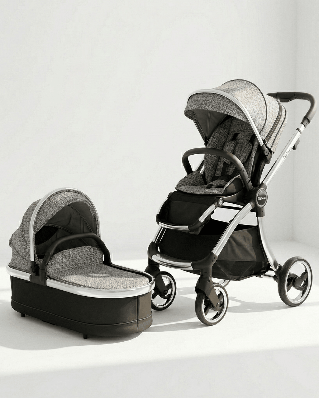 Nebula Pushchair Bundle - 5 Piece Set - Paris Signature - Baby&More