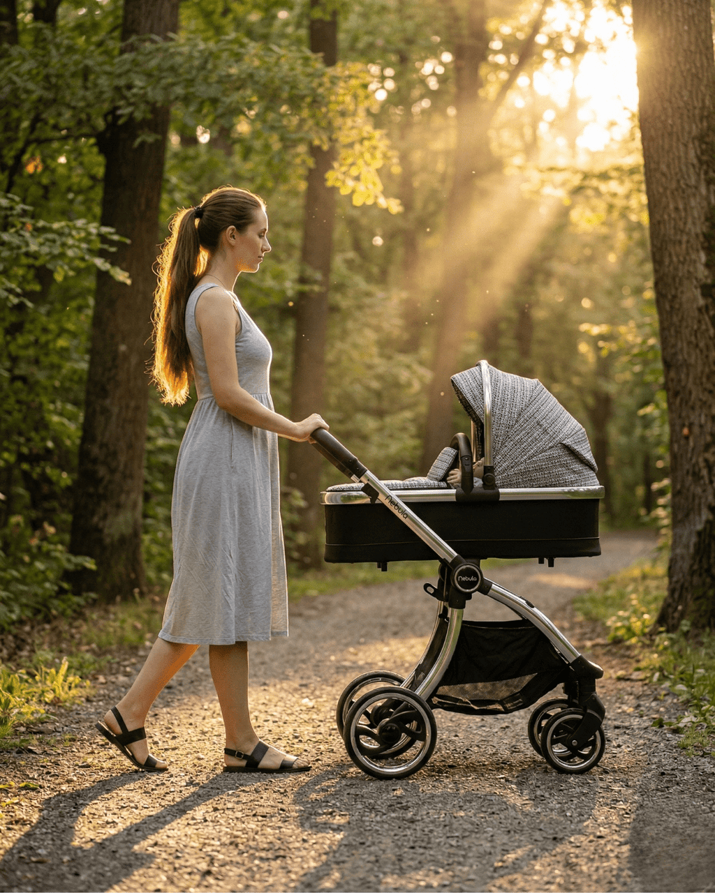 Nebula Pushchair Bundle - 5 Piece Set - Paris Signature - Baby&More