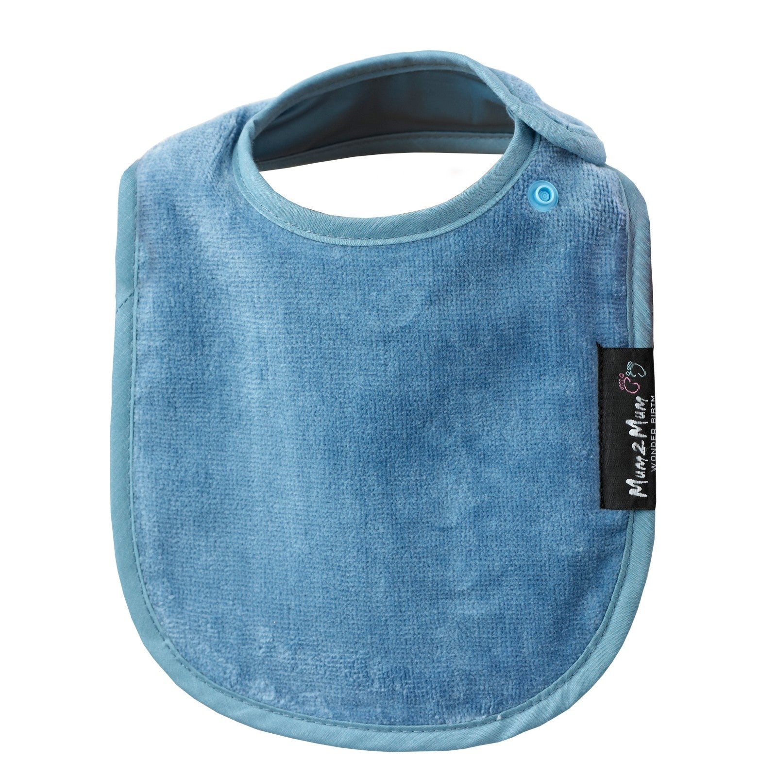 5 PACK - Mum 2 Mum Infant Wonder Bibs - DENIM - Baby&More