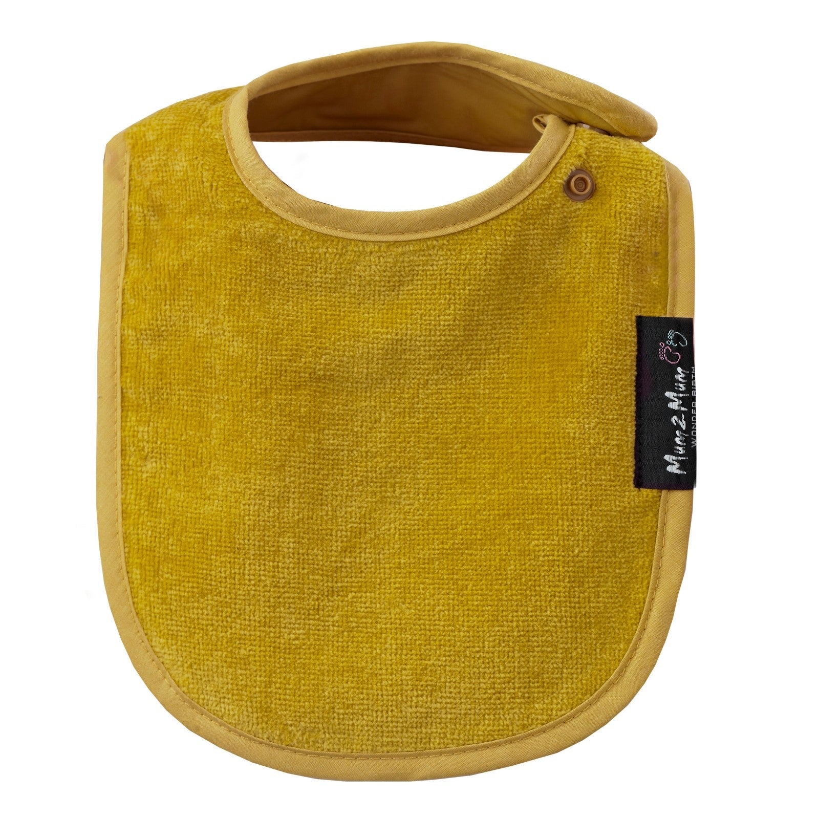 5 PACK - Mum 2 Mum Infant Wonder Bibs - MUSTARD - Baby&More