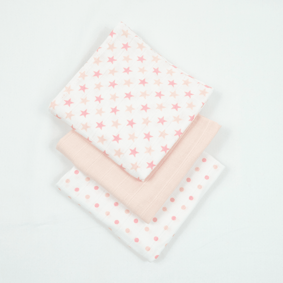 New Baby Gift Set with Soft Toy & Card - Pinks - Baby&More