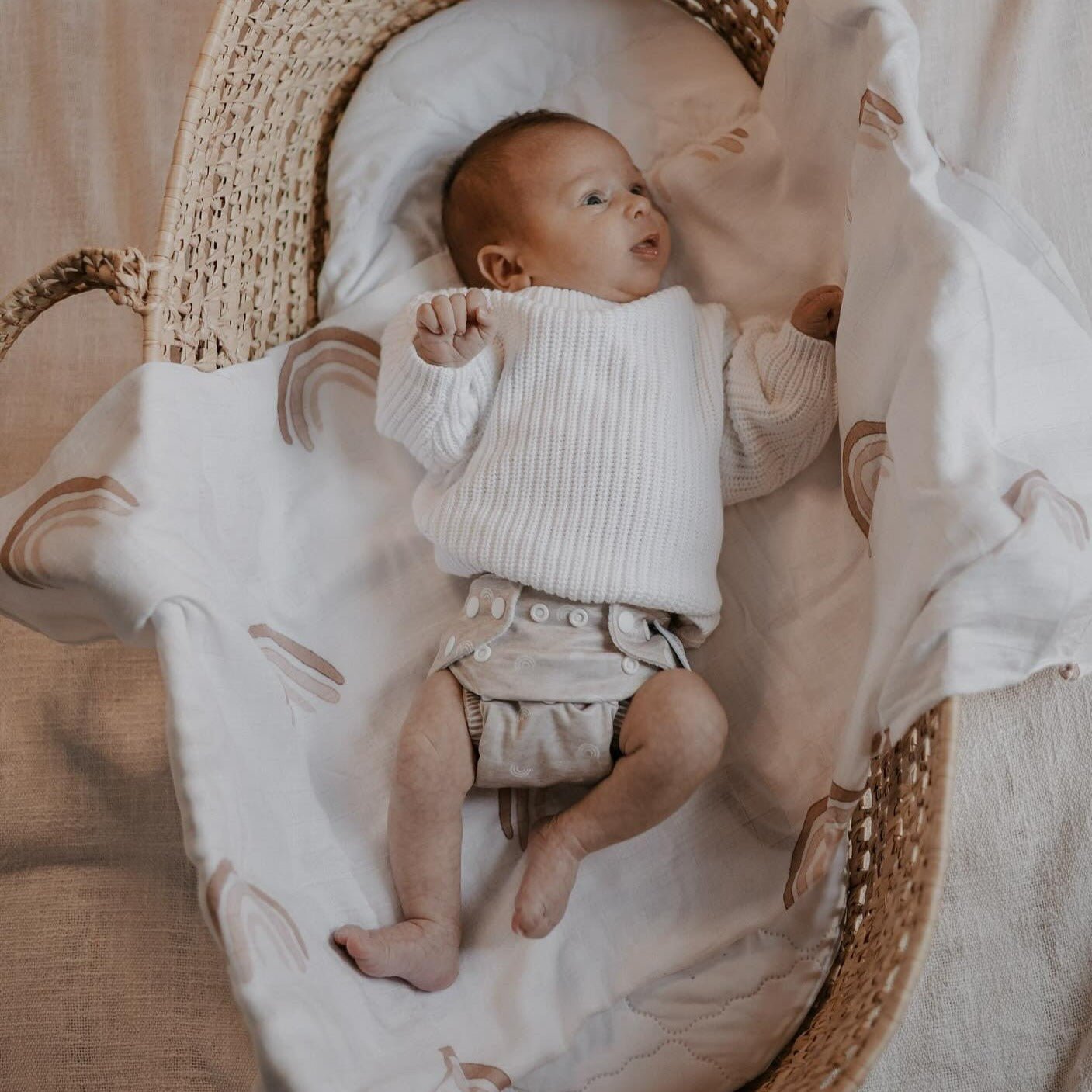 Newborn Reusable Cloth Nappy - Bloom - Baby&More