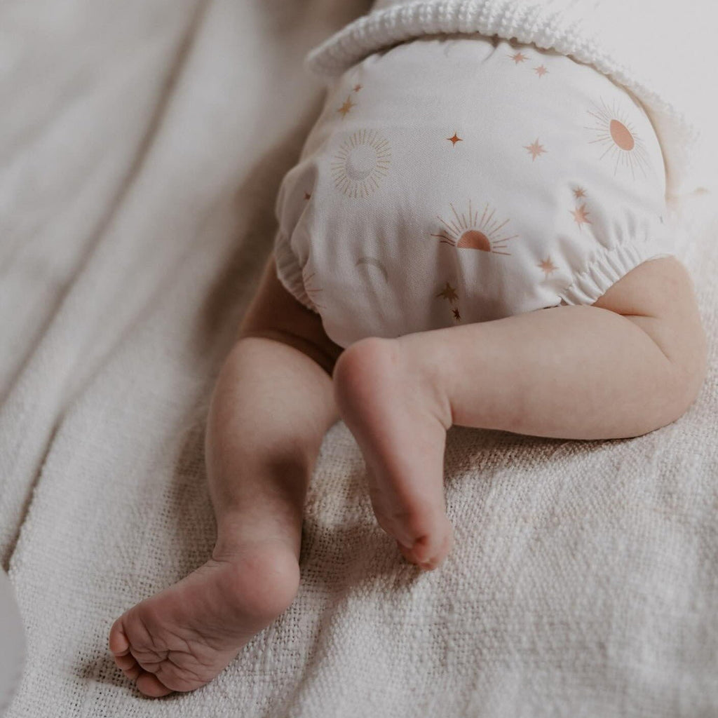Newborn Reusable Cloth Nappy - Meadow - Baby&More