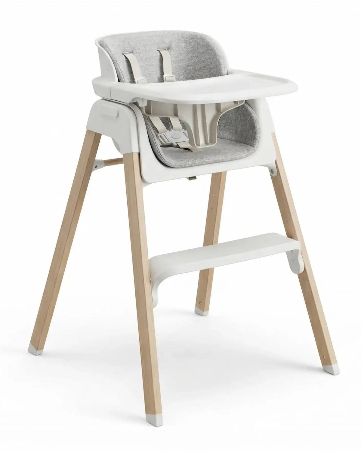 Neyo 2-in-1 High Chair - White - Baby&More