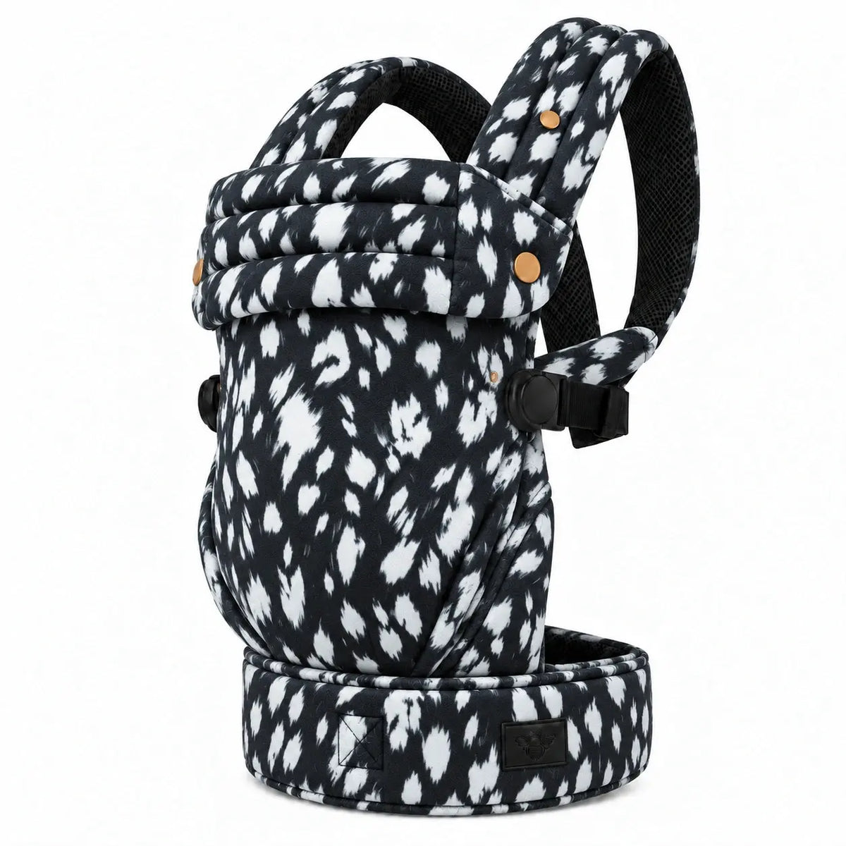 Bizzi Growin Nomad Air Monochrome Print Baby Carrier - Orca