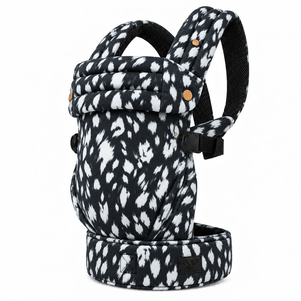 Bizzi Growin Nomad Air Monochrome Print Baby Carrier - Orca