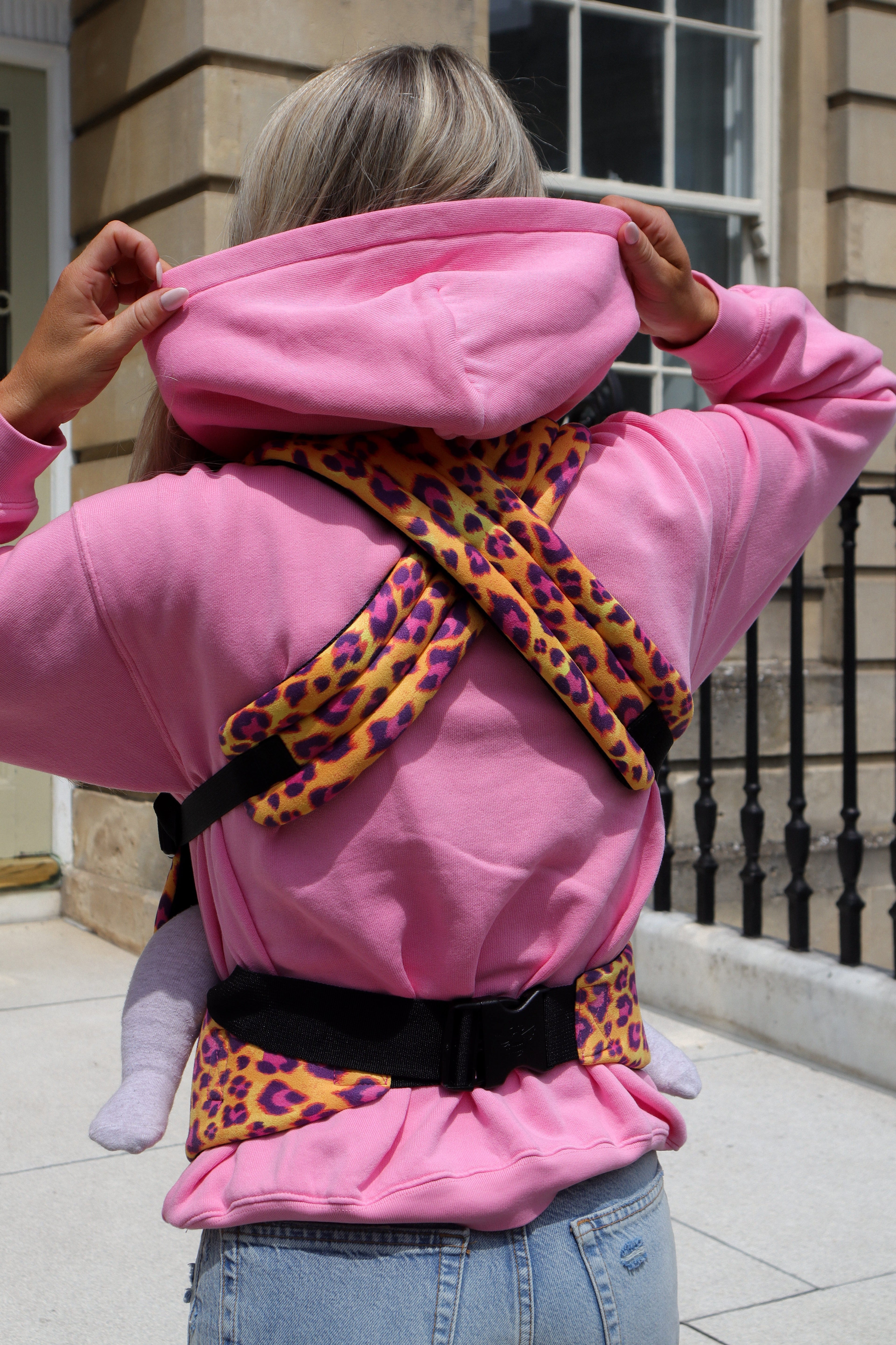 Nomad Air Animal Print Baby Carrier - Crazy Cat