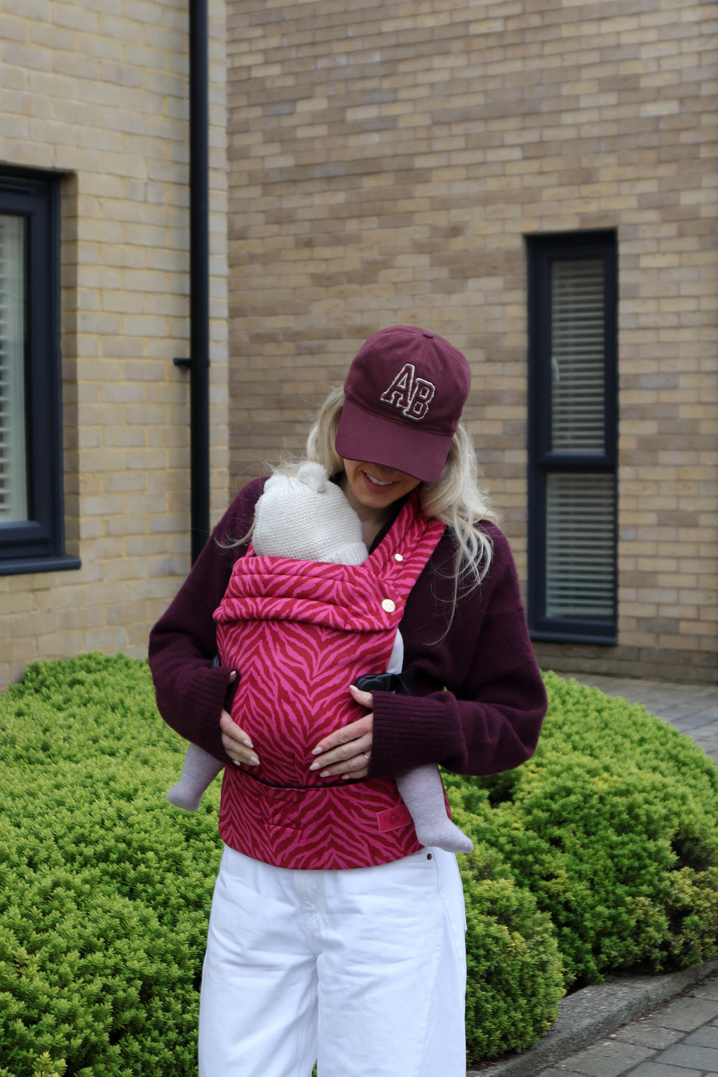 Nomad Air Animal Print Baby Carrier - Flaming Zebrano