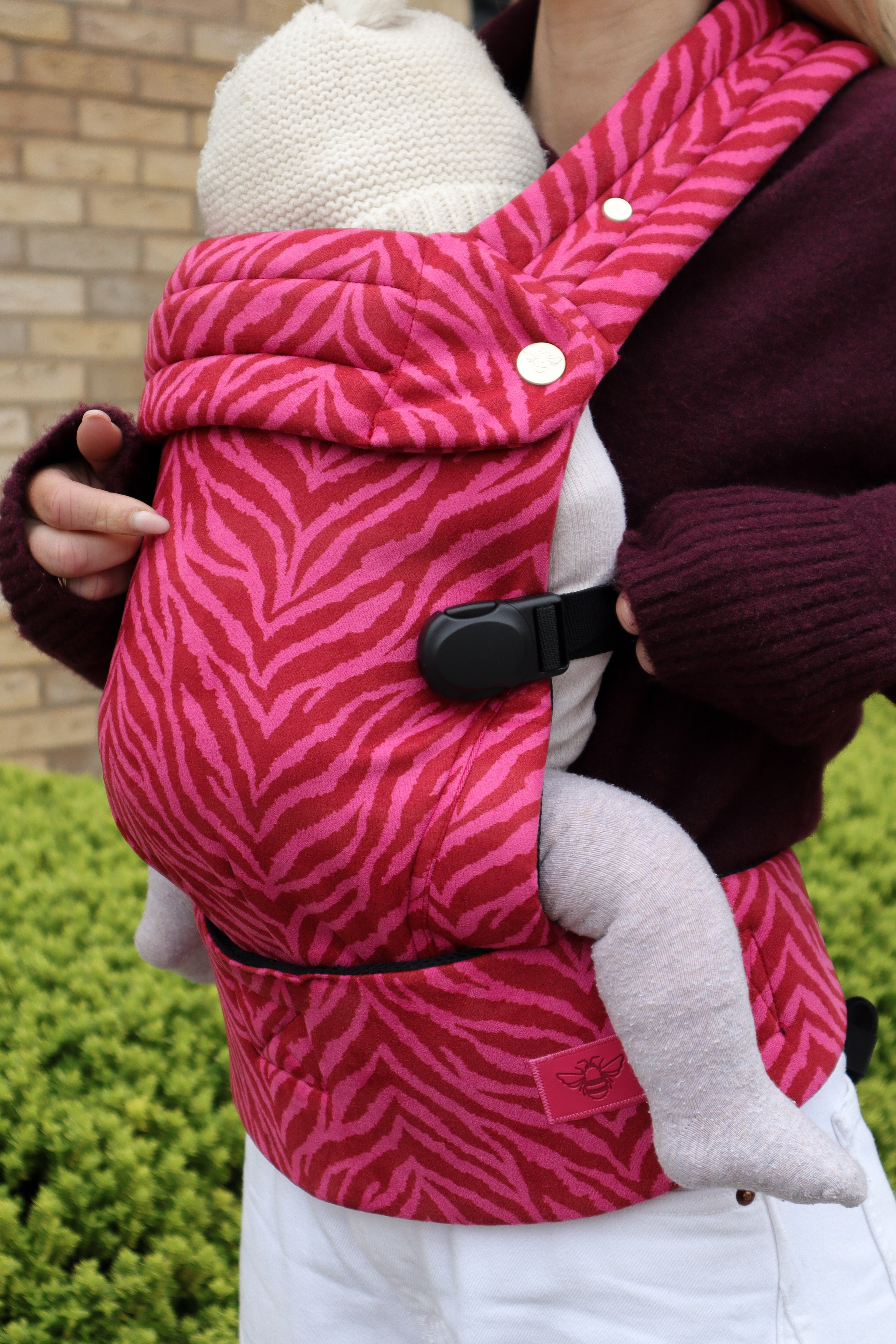 Nomad Air Animal Print Baby Carrier - Flaming Zebrano