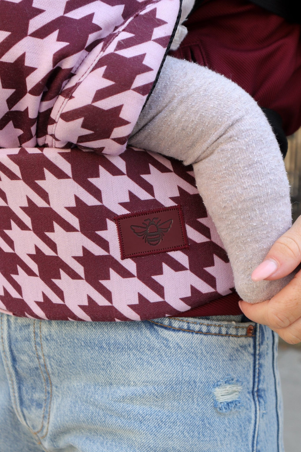 Nomad Air Houndstooth Baby Carrier - Harlow Sweet Lilac - Baby&More