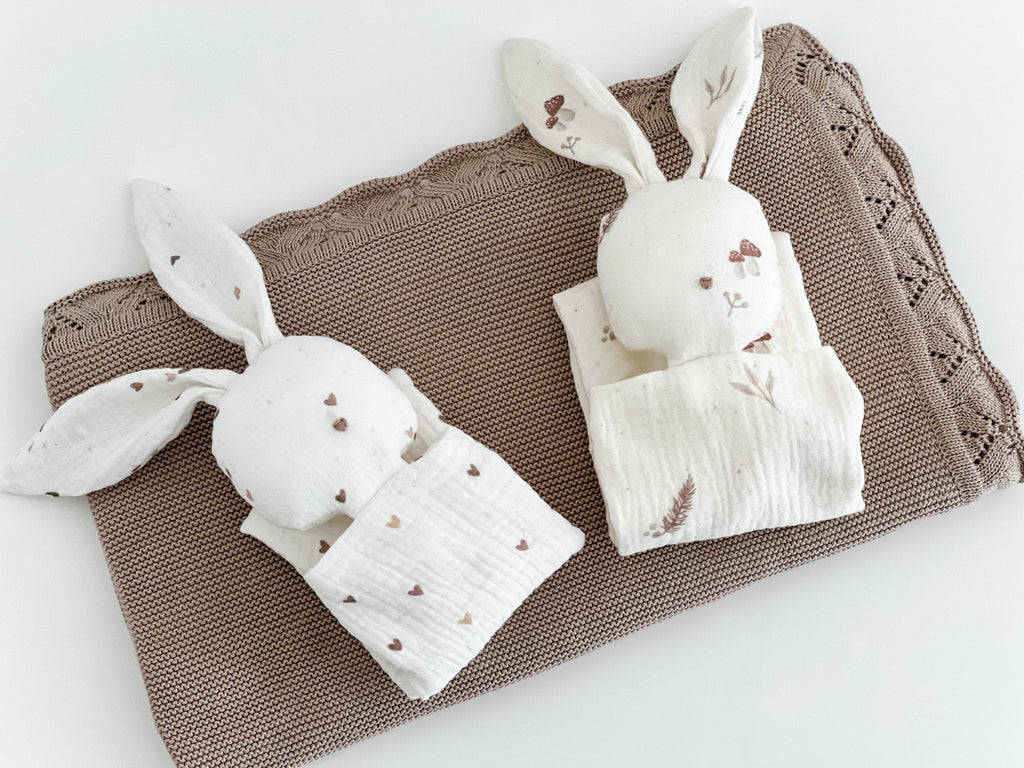 Norishor Bunny Comforter - Heart - Baby&More