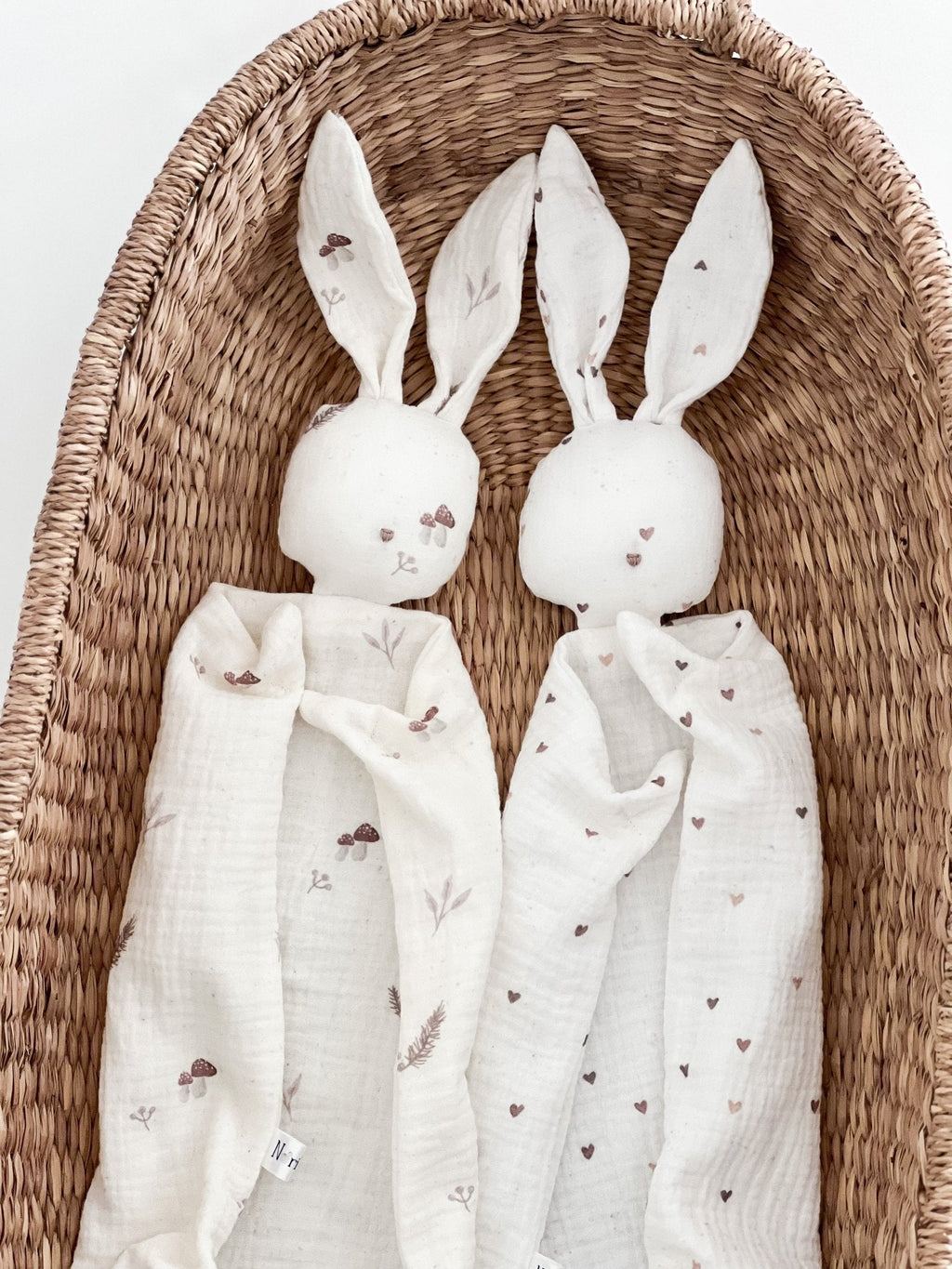 Norishor Bunny Comforter - Heart - Baby&More
