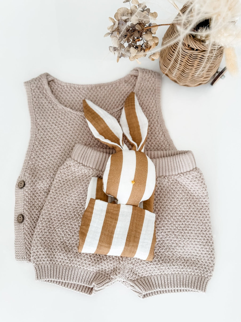Norishor - Bunny Comforter - Stripes - Baby&More