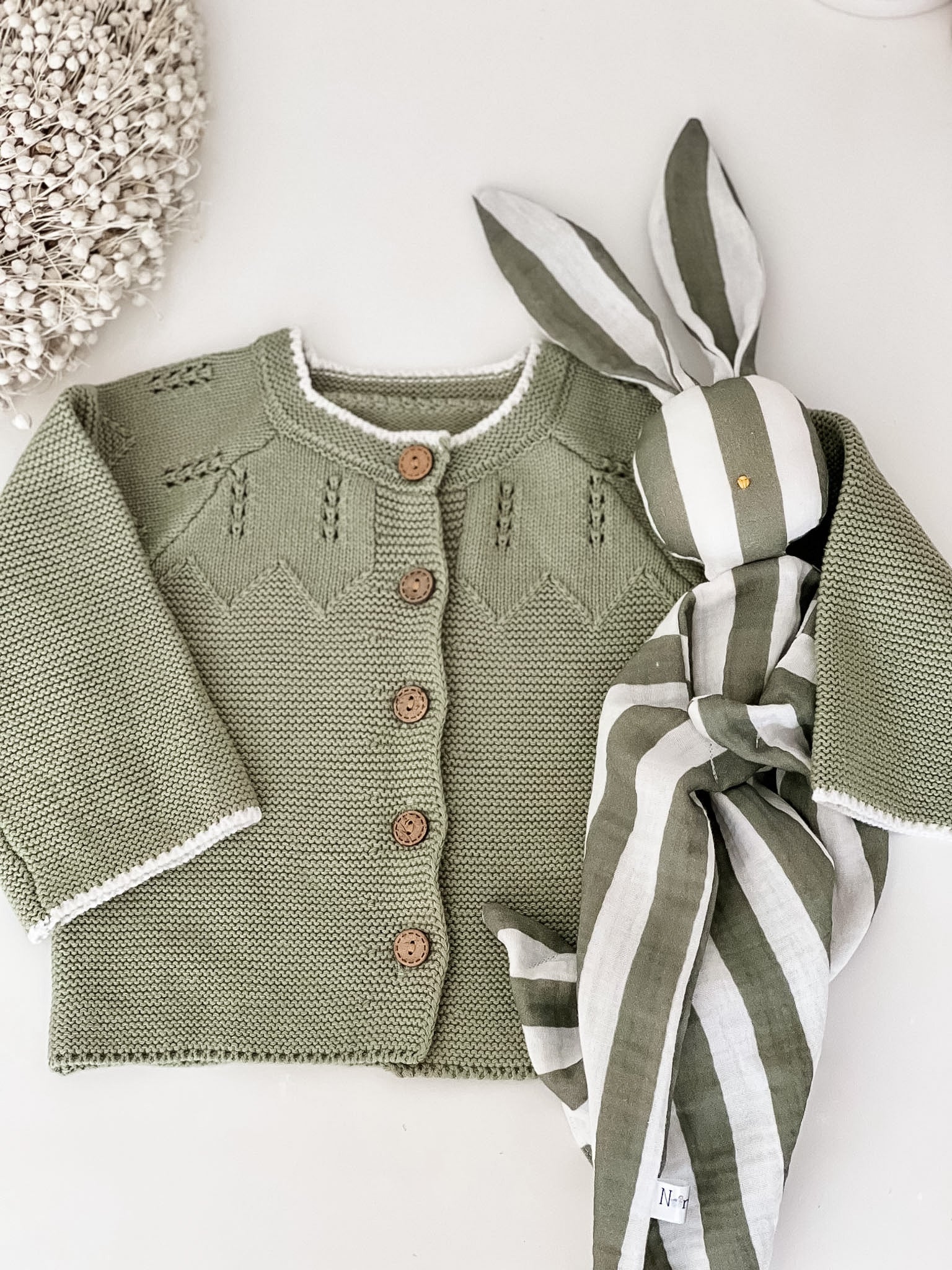 Norishor - Bunny Comforter - Stripes - Baby&More