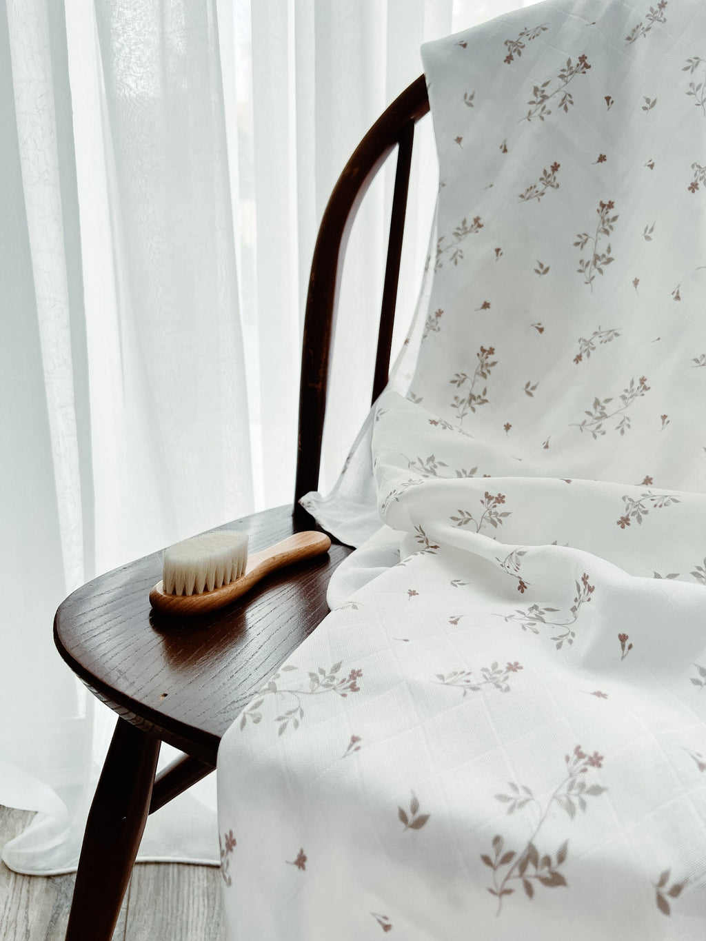 Norishor - Muslin Swaddle Blanket - Jasmine - Baby&More